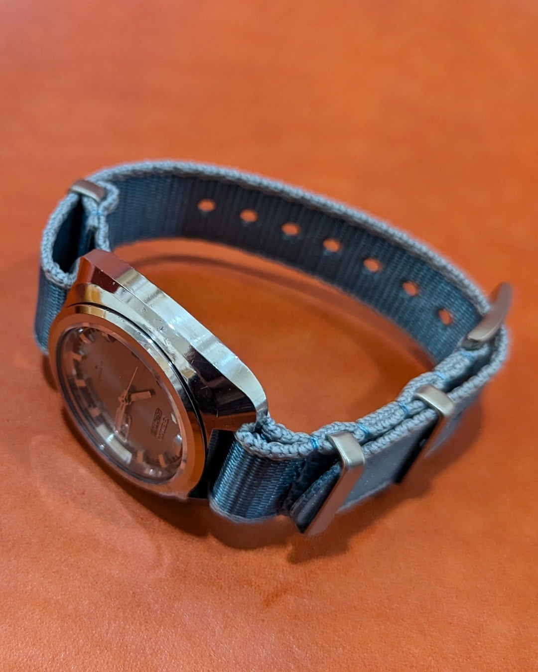 5ACTAU】【70系：7019-7010】SEIKO/セイコー アクタス 21石 Cal.7019