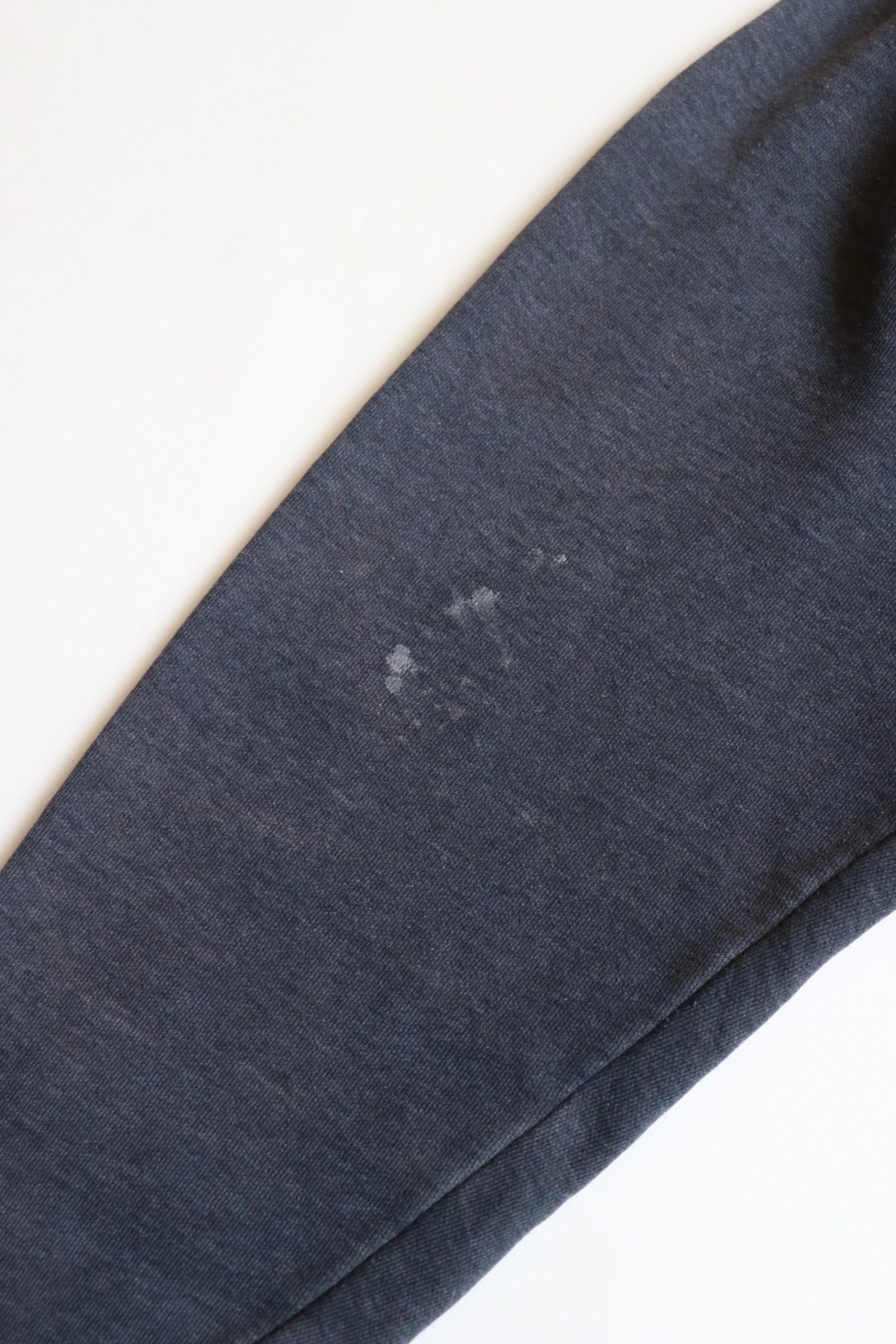 Russell Athletic gray damaged hoodie