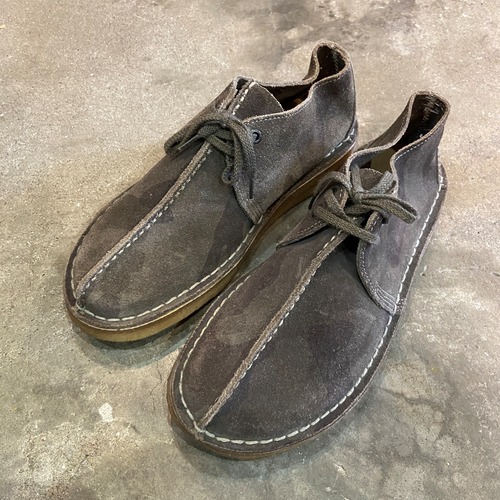 『送料無料』CLARKS Desert Trek 迷彩柄 デザートトレック スエード US8