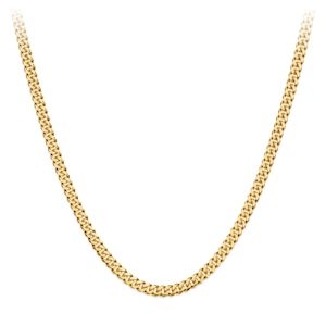 Miami Chain Link Necklace 【3mm/GOLD】