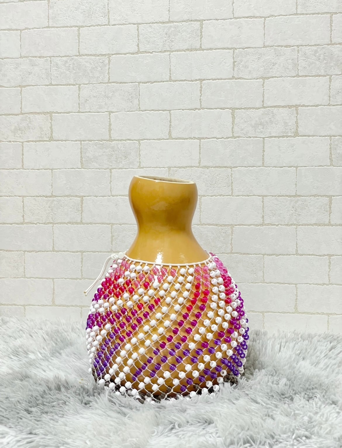 Lサイズ】ひょうたん製シェケレ Shekere Thunder Spirit | シェケレ