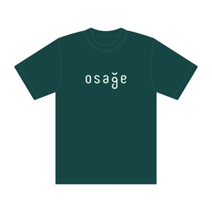 ロゴTシャツ(ティールグリーン)
