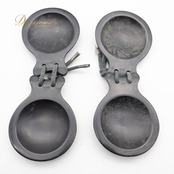 フラメンコ パリージョ カスタネット 楽器 小物 小道具 ブラック系 黒 真っ黒 ペア 両手 ダンス ケース付き 発表会 舞台 イベント 音楽 カスタネット フラメンコ楽器 小物ケース ダンス道具 ペアセット 発表会小物 アクセサリー ダンスイベント 音楽用品