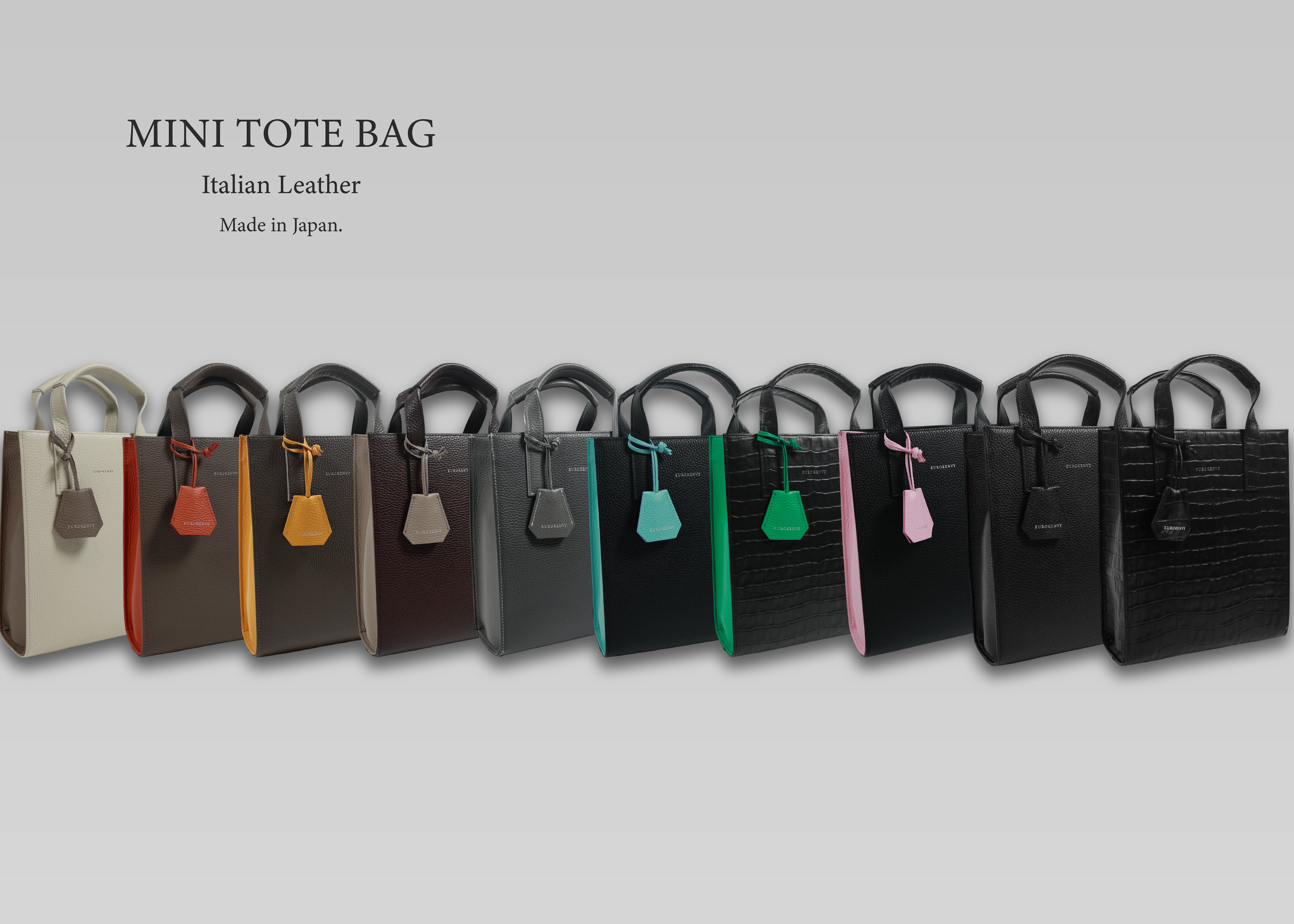 人気No.1】Italian Leather Mini Totebag【イタリア・マストロット社製