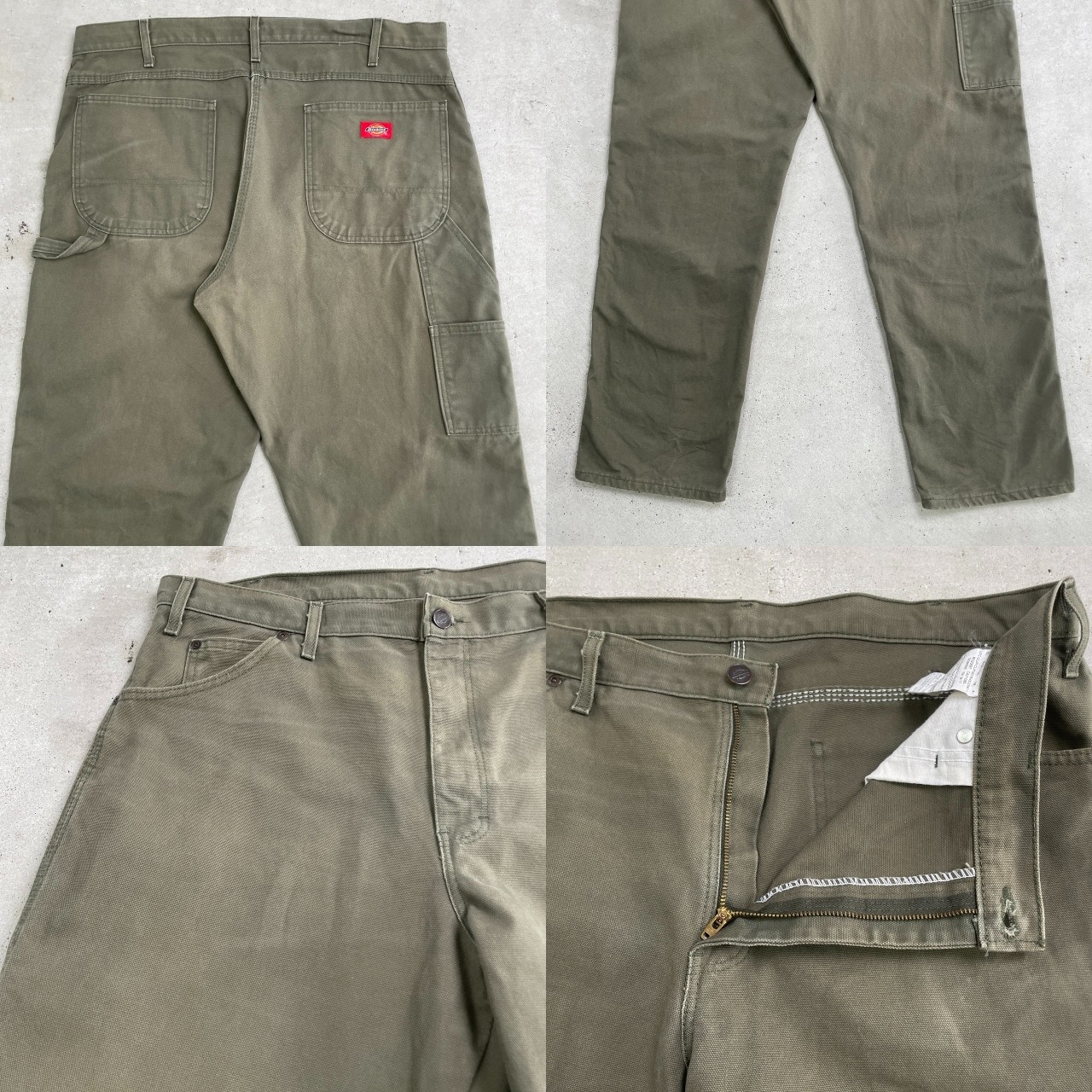 Dickies ディッキーズ ダック地 ワークパンツ ペインターパンツ メンズ 