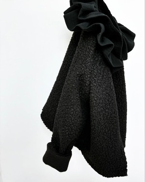 【baby】RAUMICE / Veste LISON Bouclette (Noir)26SS