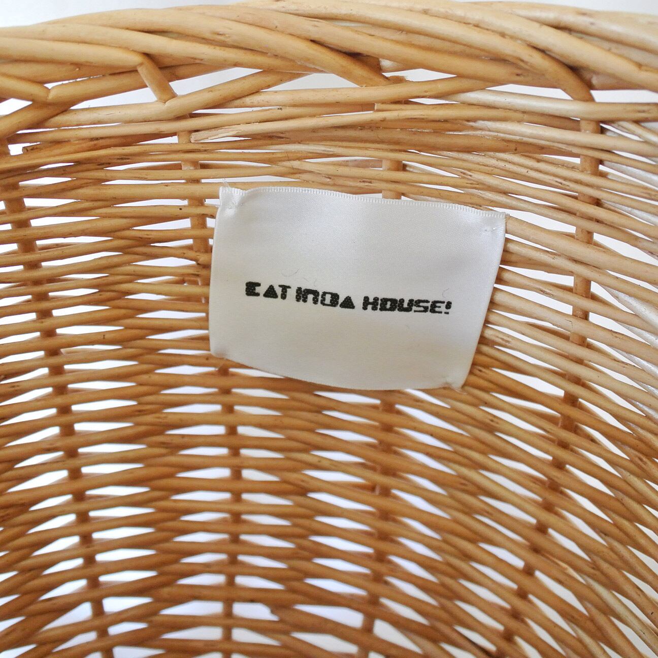 モコモコねこカゴバッグ ウィッカーVer. ハチワレ | CAT IN DA