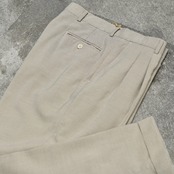 PROFILO rayon blend houndstooth 2 tuck slacks