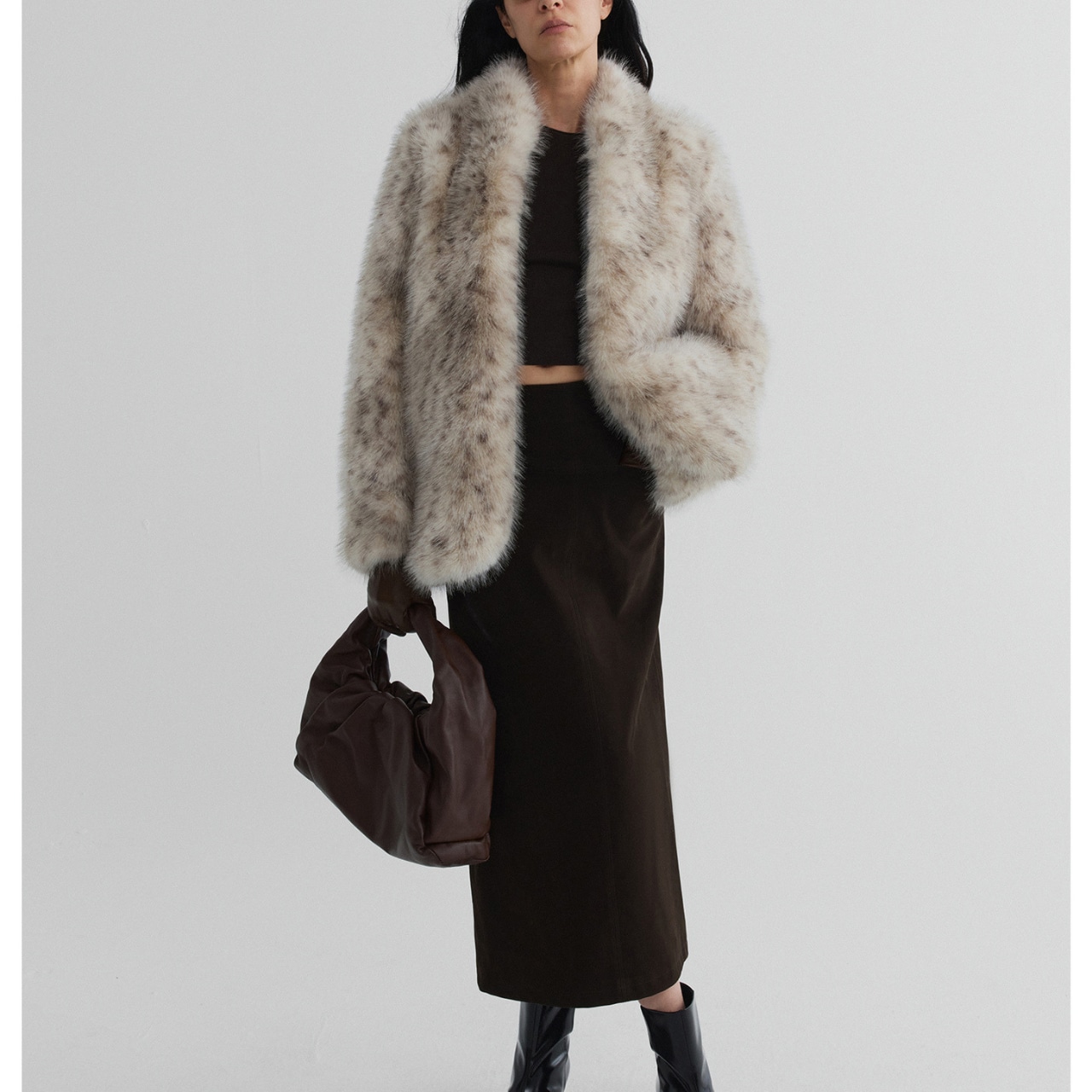 Fur jacket T4165