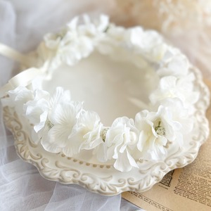 White parl【造花】