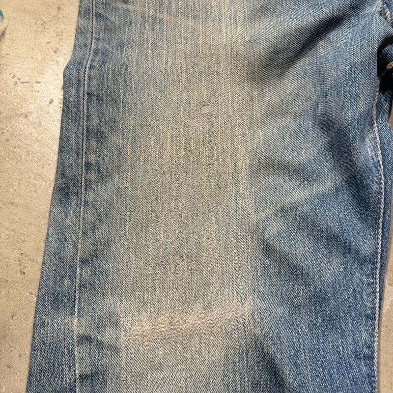 70's LEVI'S リーバイス 505 デニム Big E 刻印5 平行ステッチ 42TALON
