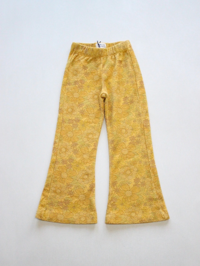 LONGLIVETHEQUEEN　flared pants yellow flower