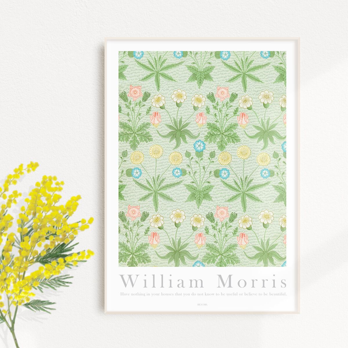 ウィリアムモリス デイジー Ap049 アートポスター ウィリアム モリス 壁紙 花 植物 Broomin ブルームイン アートポスターのオンライン通販