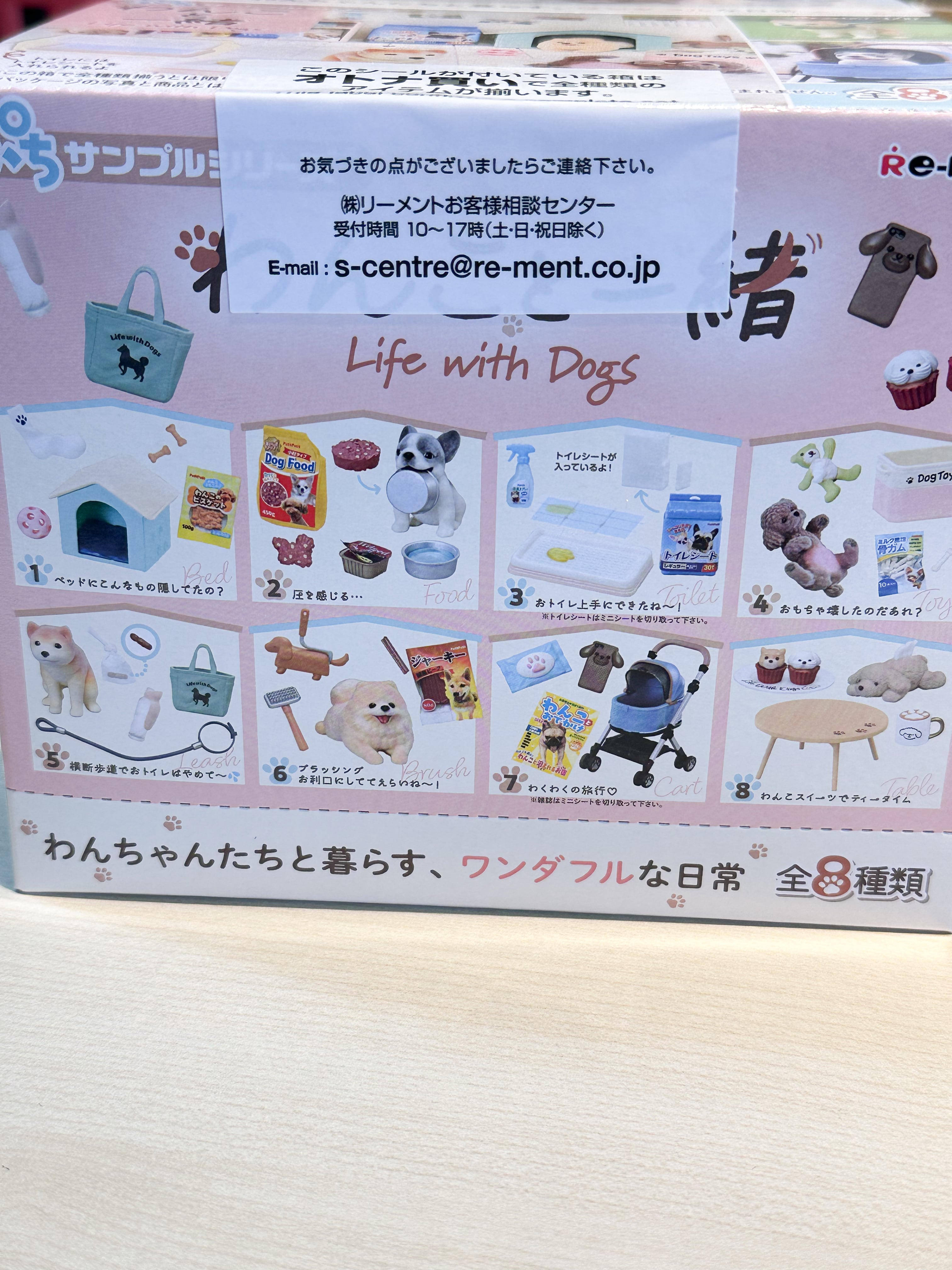 お買得セール❗️ぷちサンプルシリーズ わんこと一緒 1BOX8種類オトナ
