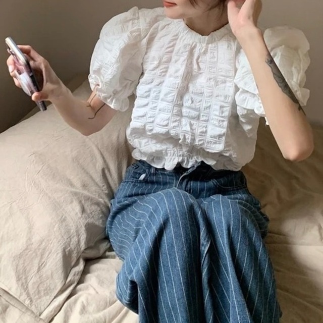 半袖リボンジャケット