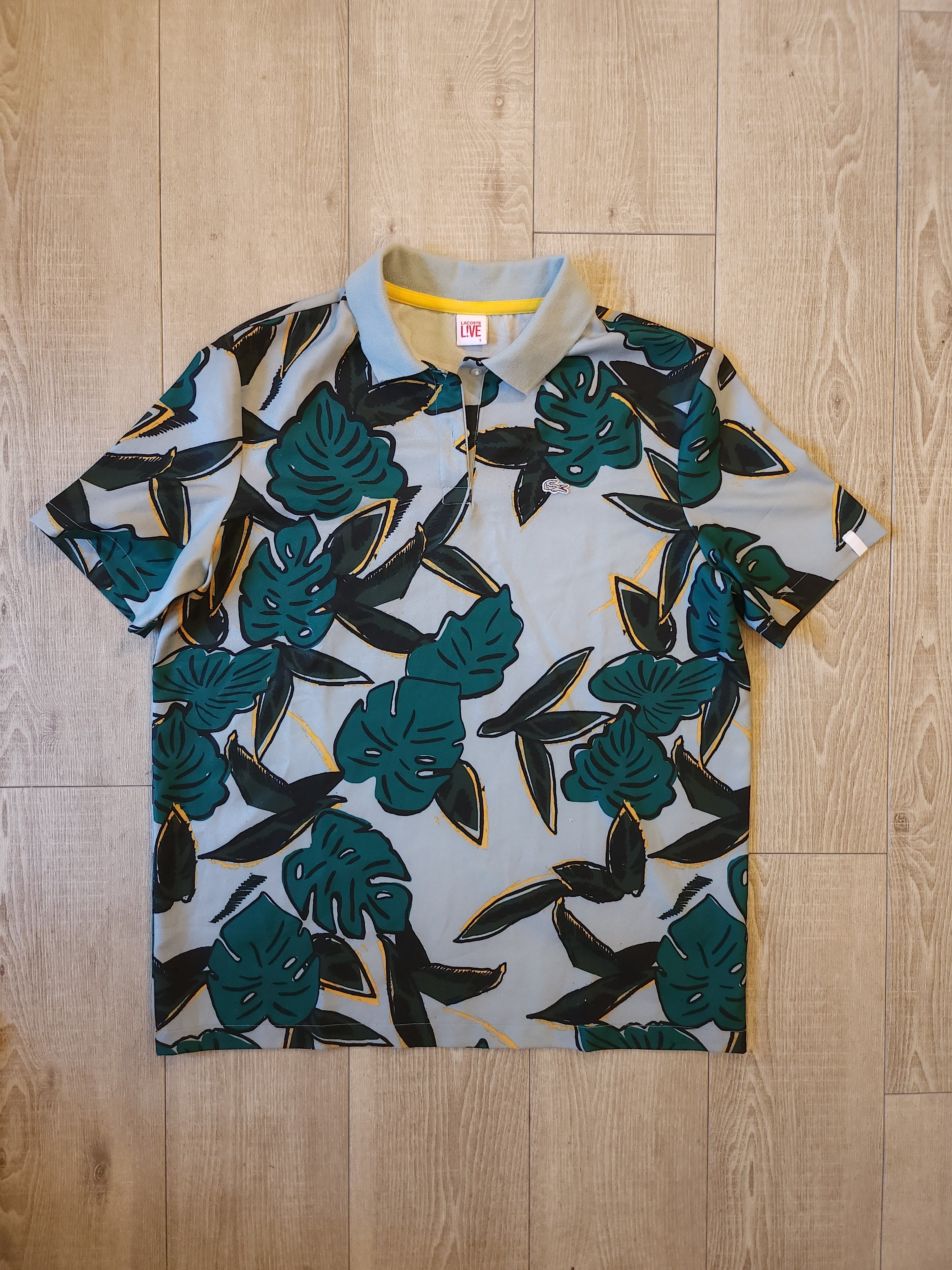 LACOSTE live ラコステ 半袖ポロシャツ S 緑 | Vintage.lab古着屋