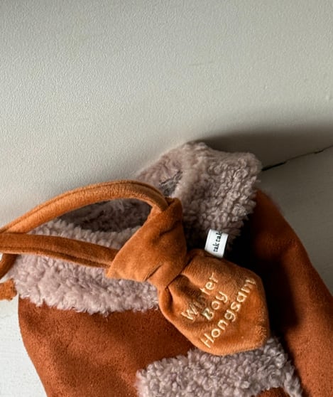 予約【tak!tak!tak!tak!】Snuggle Suede Custom NeckTie (2color)