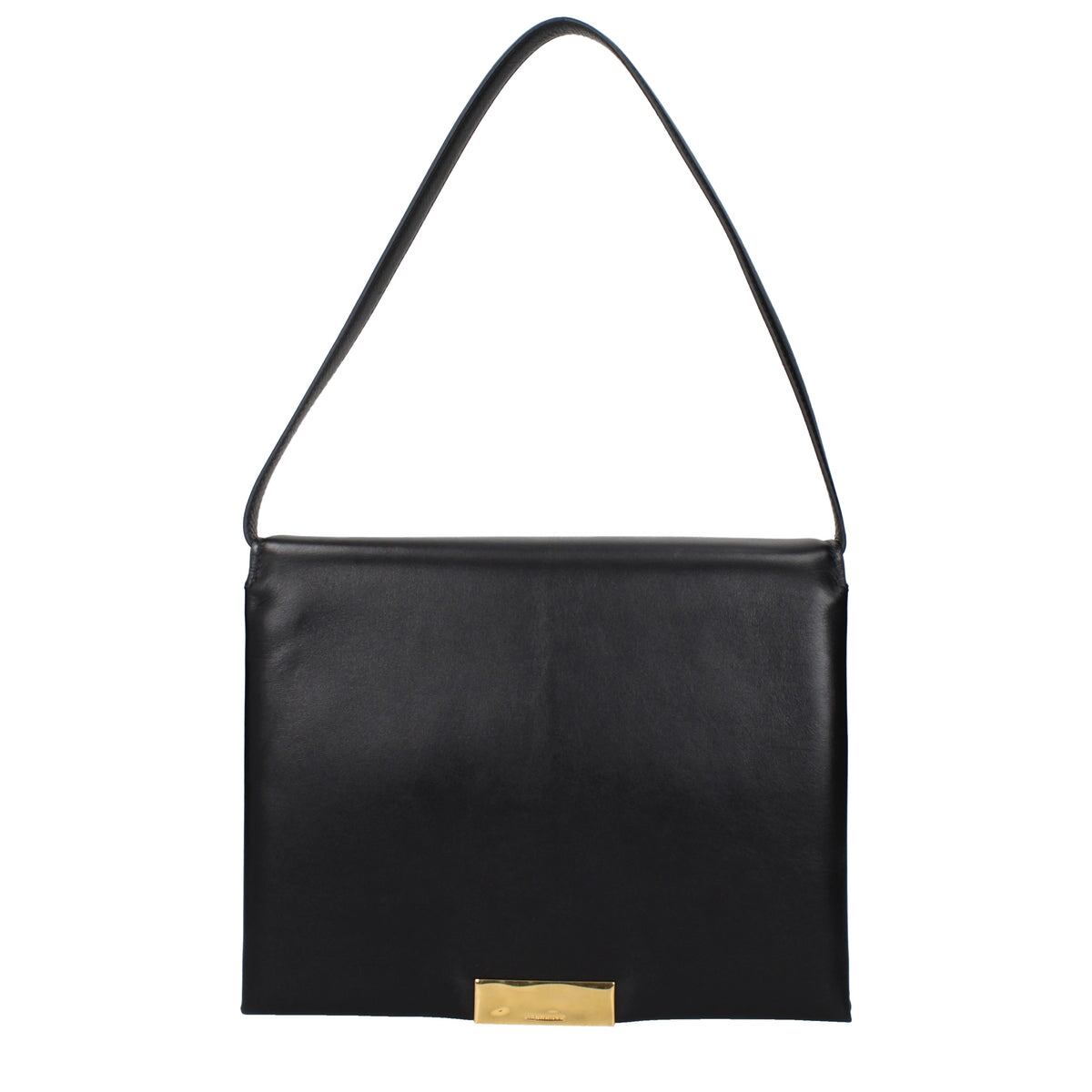 【新品】JIL SANDER ジルサンダー レディース ショルダーバッグ レザー ブラック ZH0059P6569001