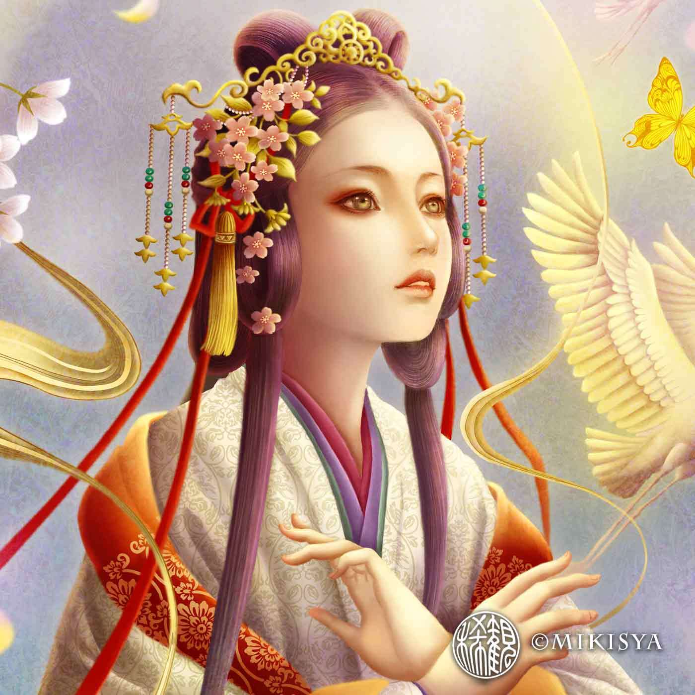 木花咲耶姫（このはなさくやひめ）｜花ひらく命の女神 − 春めく
