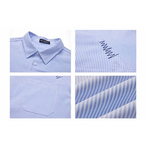 ★RETRO CASUAL STRIPED SHIRT　　　A0702