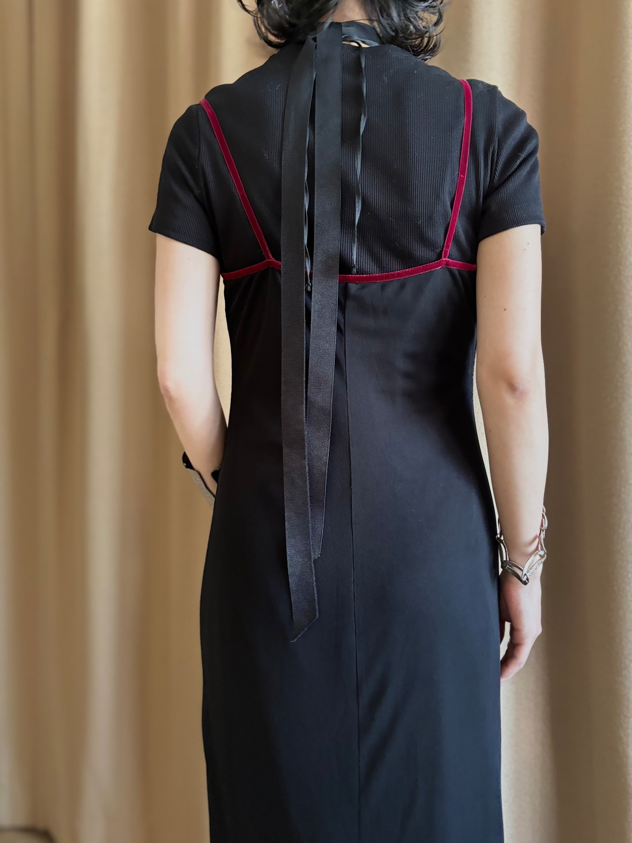 Wanted elegant black import dress-5160-8