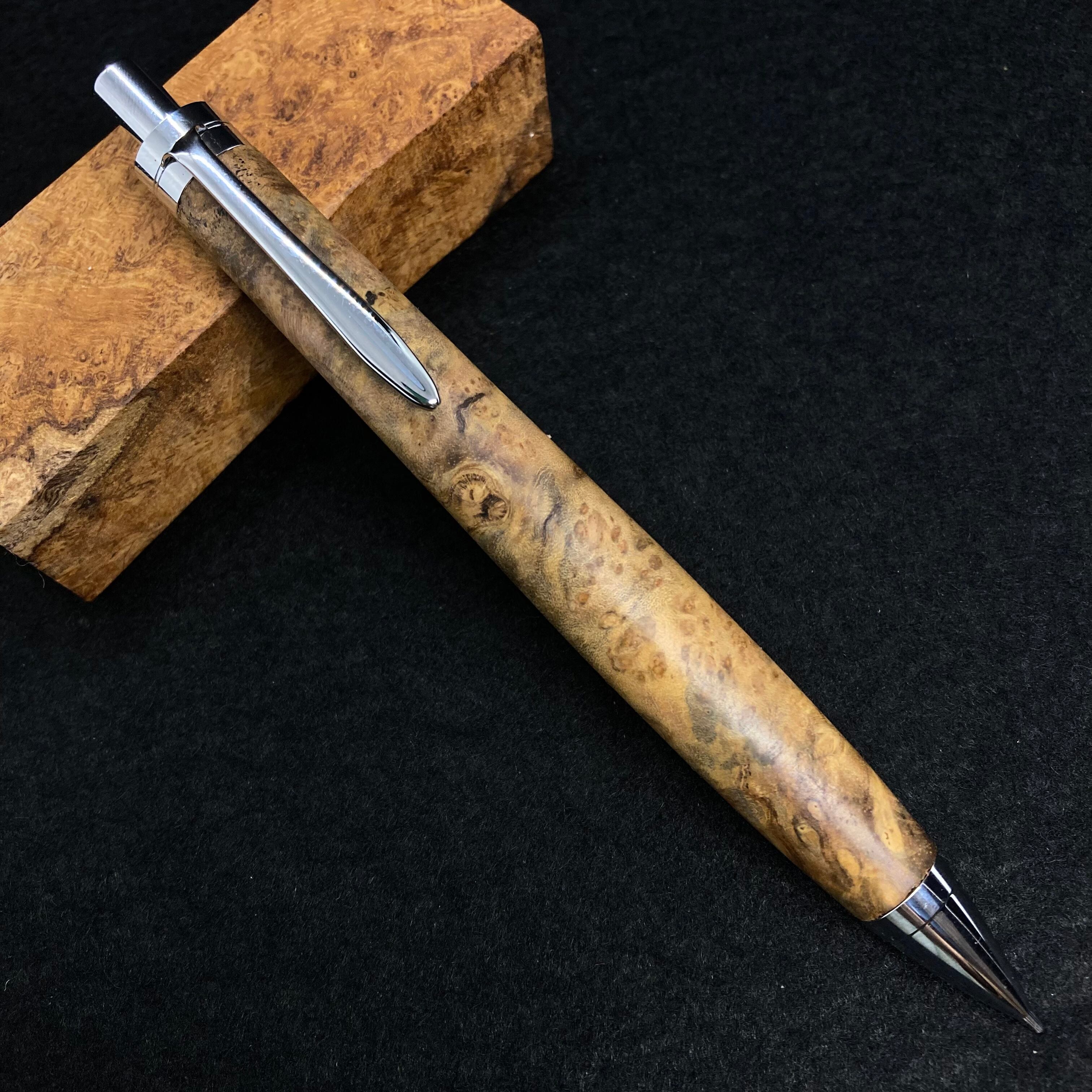 木軸ペン/チーク瘤 木軸ペン/チーク瘤
