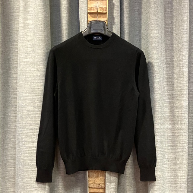 Drumohr CASHMERE CREW NECK KNIT《46》