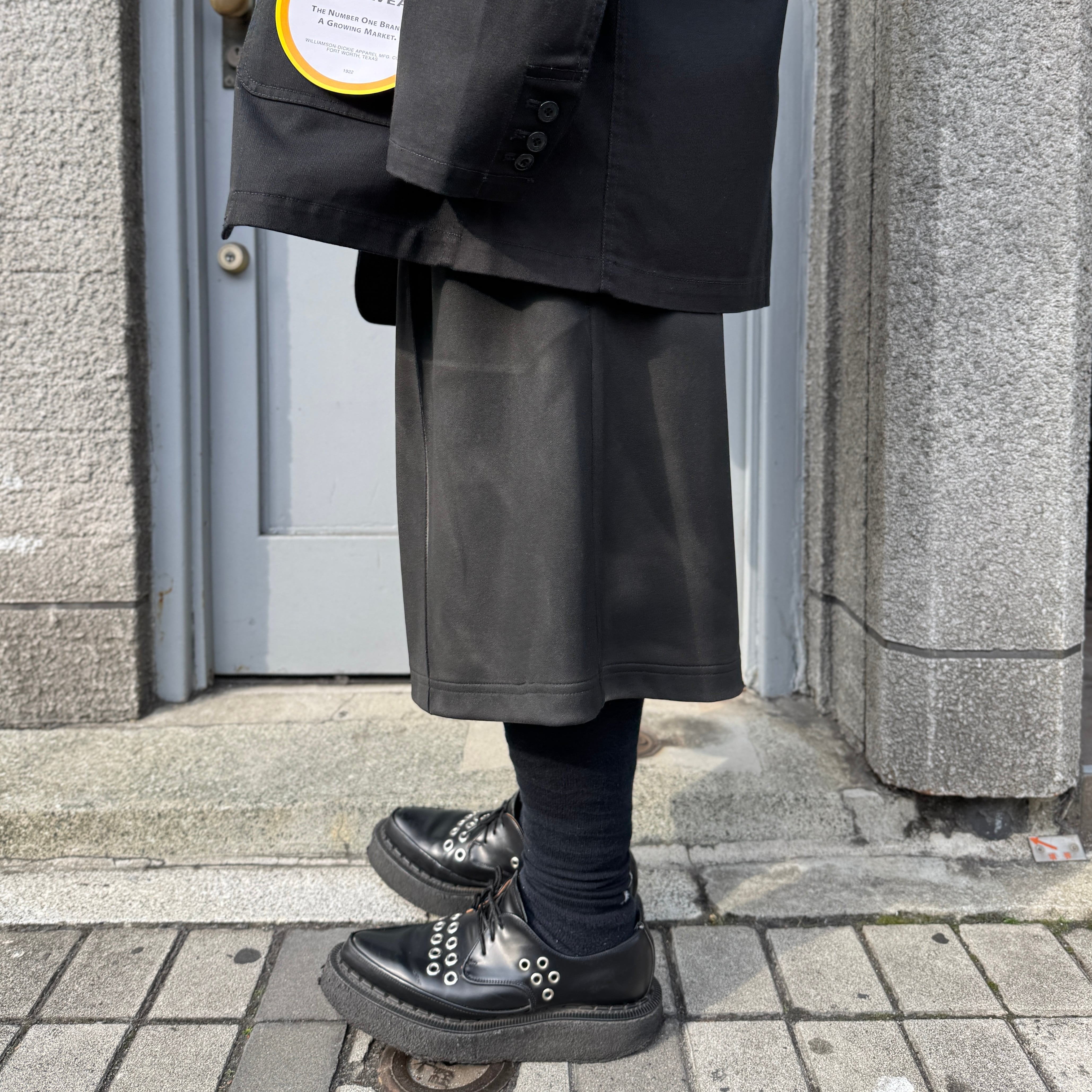 TAAKK / Short Track Pants / BLACK | ふぁいん