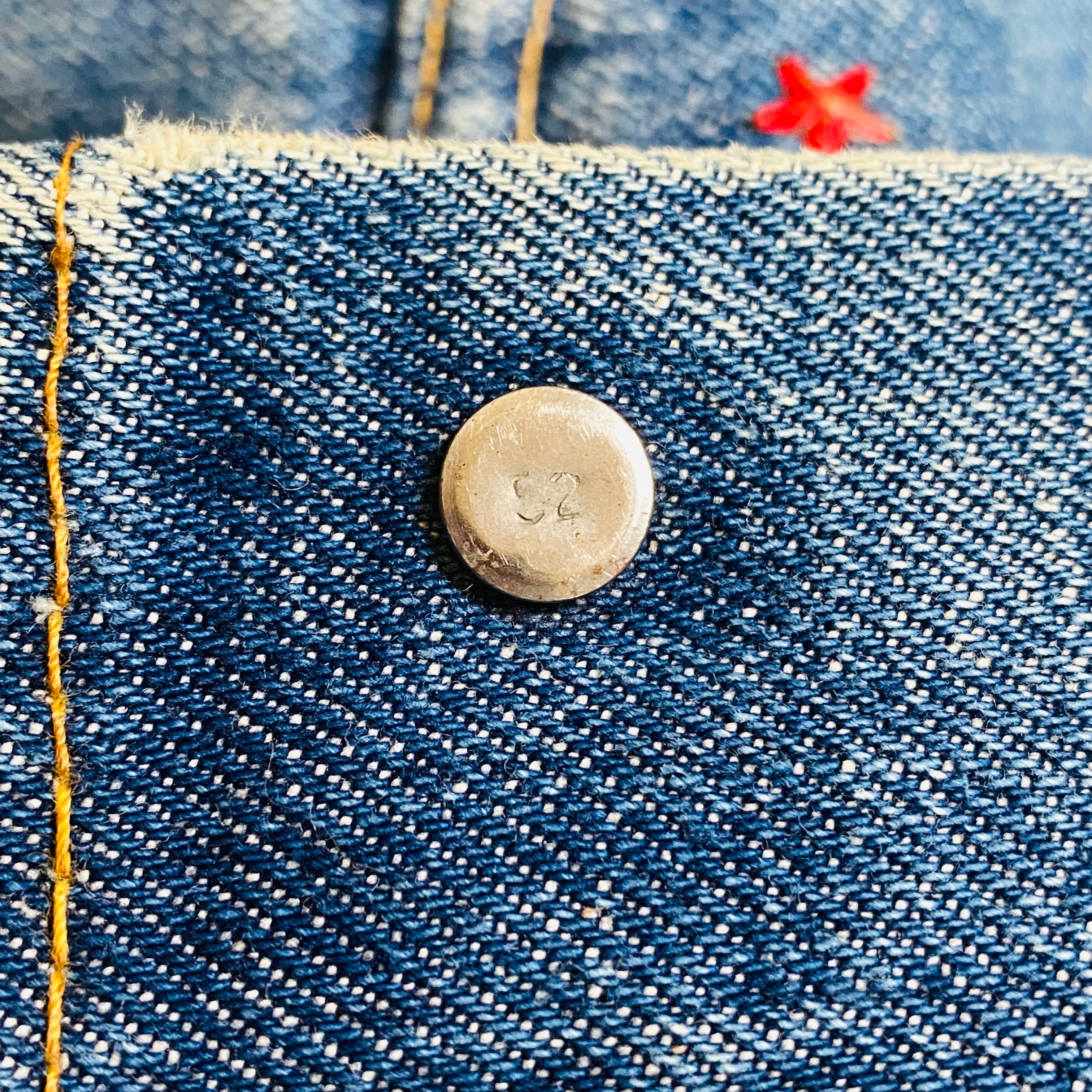 70's vintage Levi's 70505-0217 custom denim jacket ／ 70年代 古着 リーバイス 刺繍 カスタム  デニムジャケット