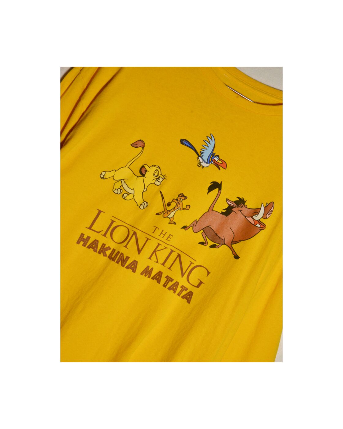 Disney lion king long sleeve tee shirts ディズニー ロンT ライオン 