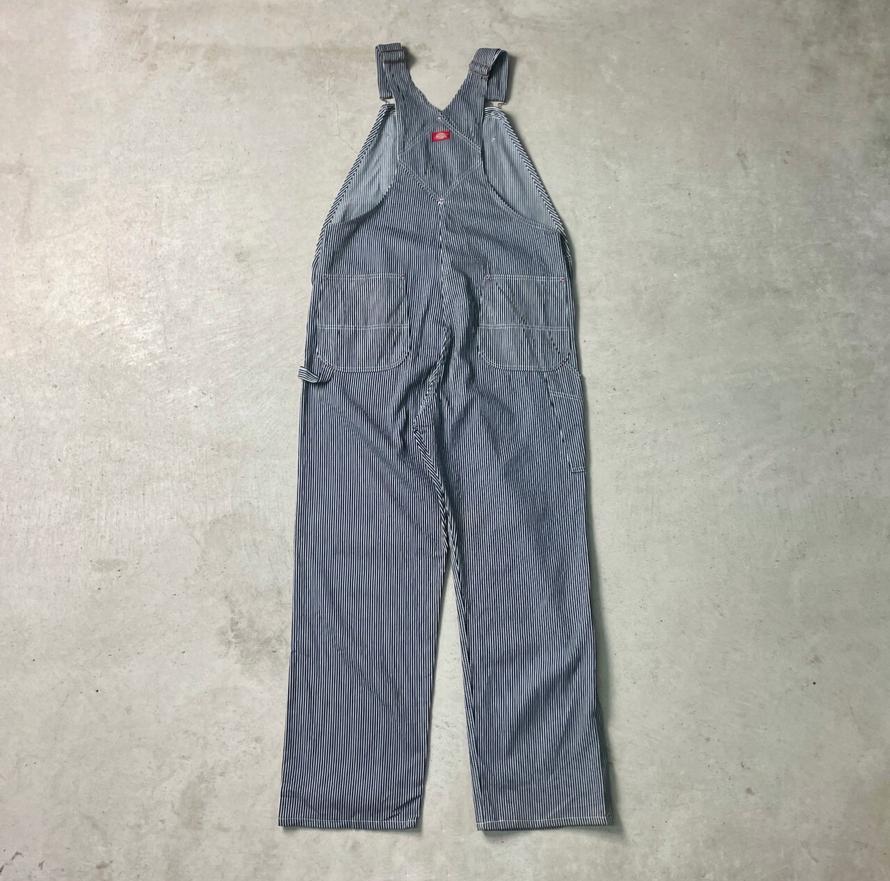 Dickies ディッキーズ オーバーオール ヒッコリーストライプ メンズW40 