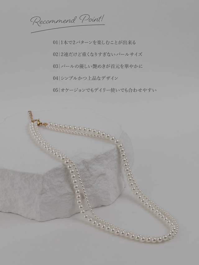 Necklace -Gold-