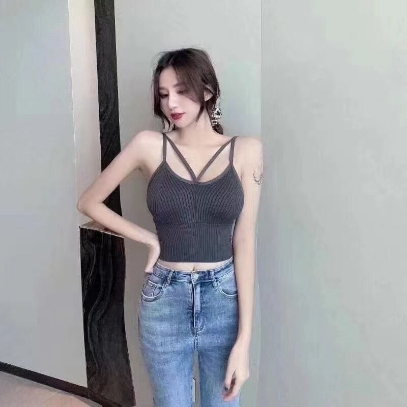 リブキャミソール