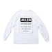 ALLEN LOGO Long T-shirt white