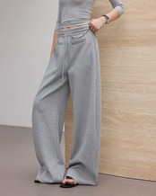 Pocket design wide Leg sweat pants L0177