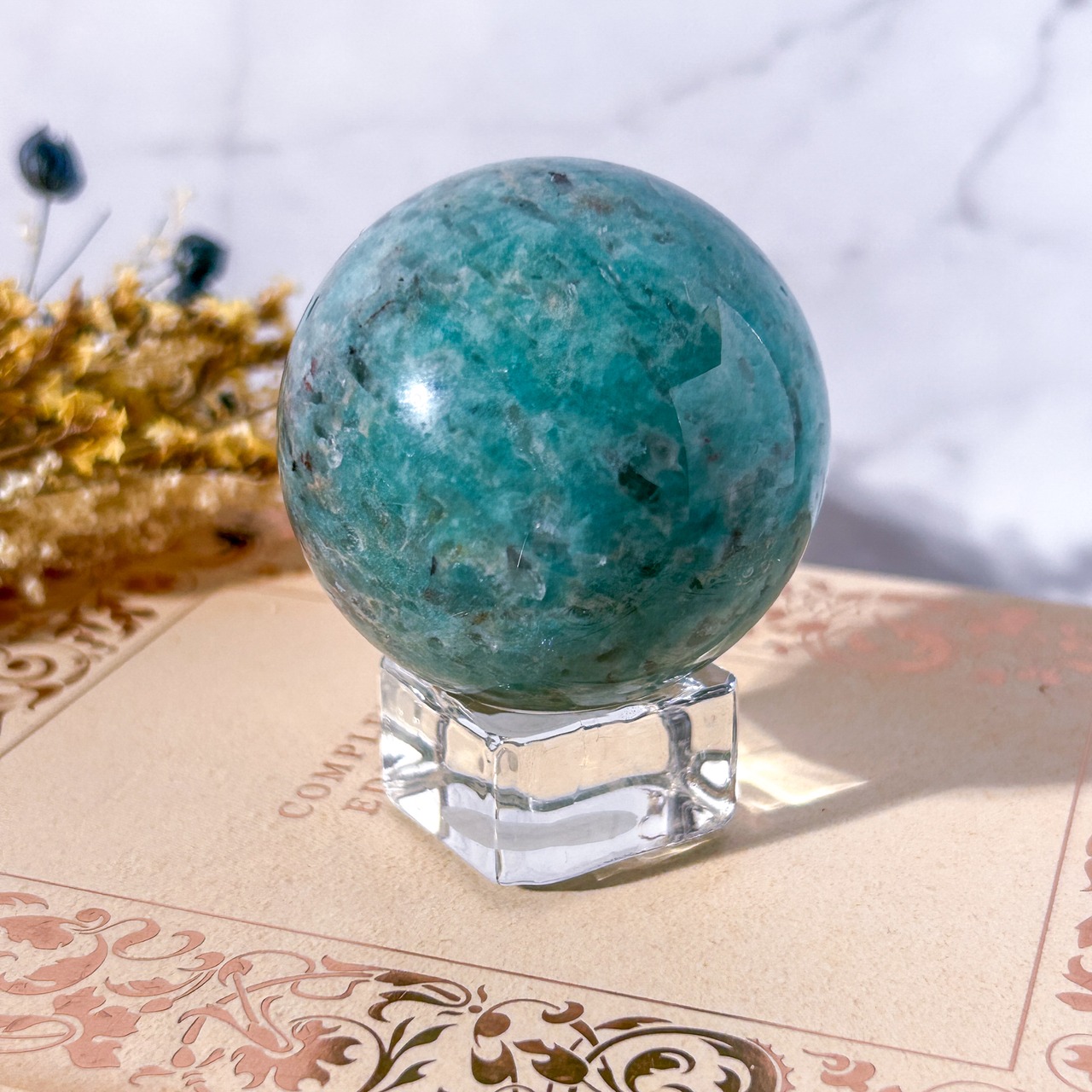 アマゾナイト・ペグマタイト スフィア