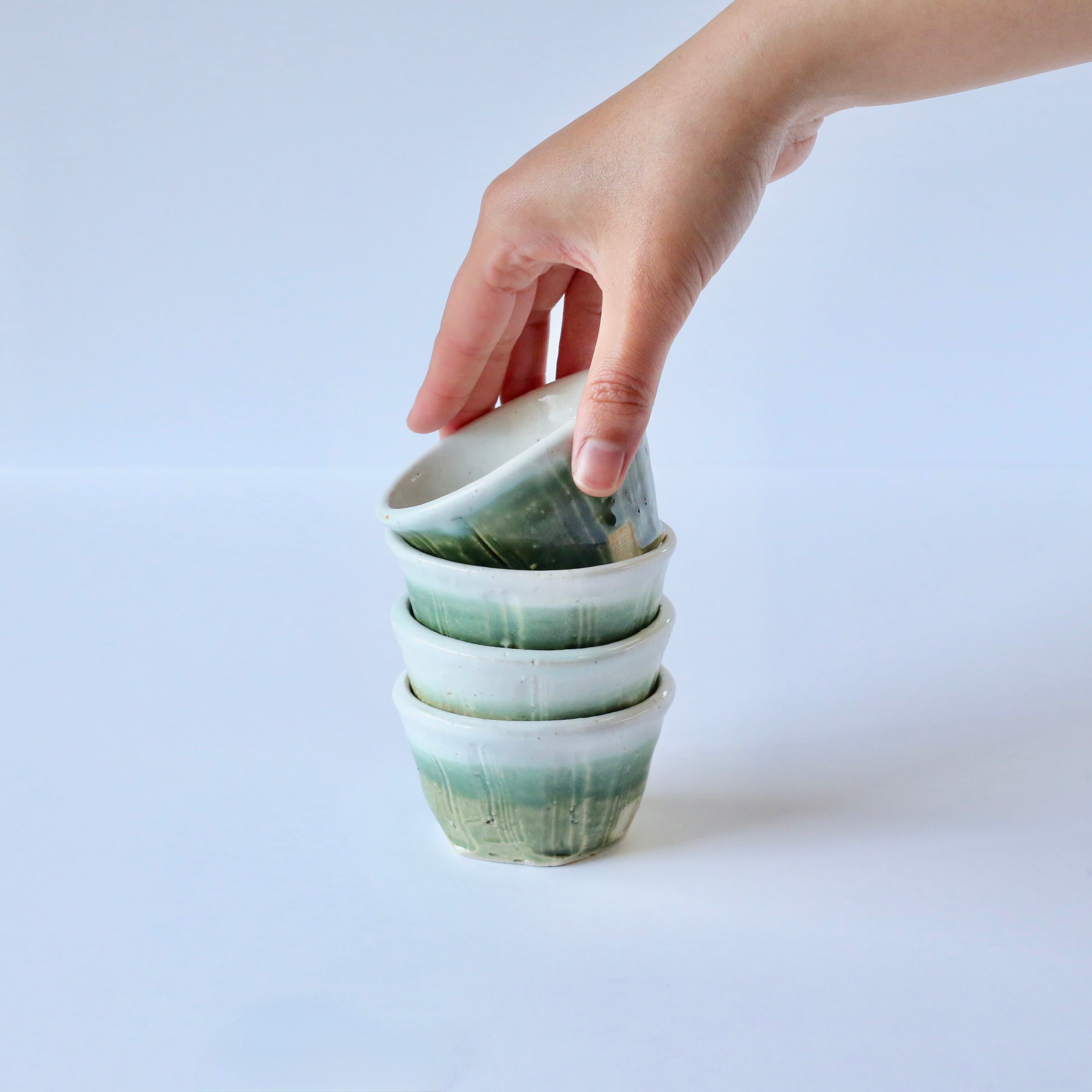 翡翠の小鉢 A | 藍菖窯