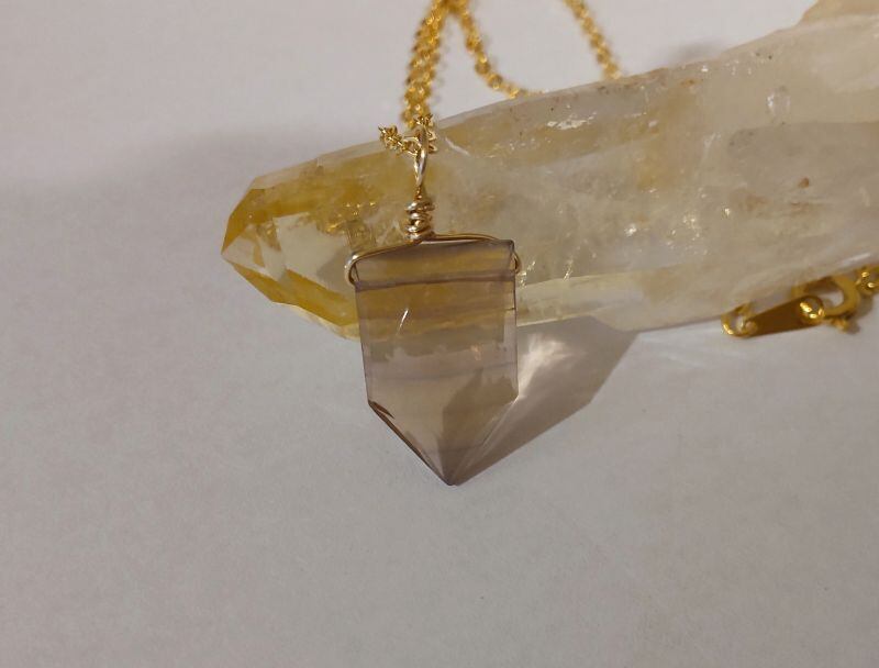 ∞ゴールデンフローライト・ペンダントトップ