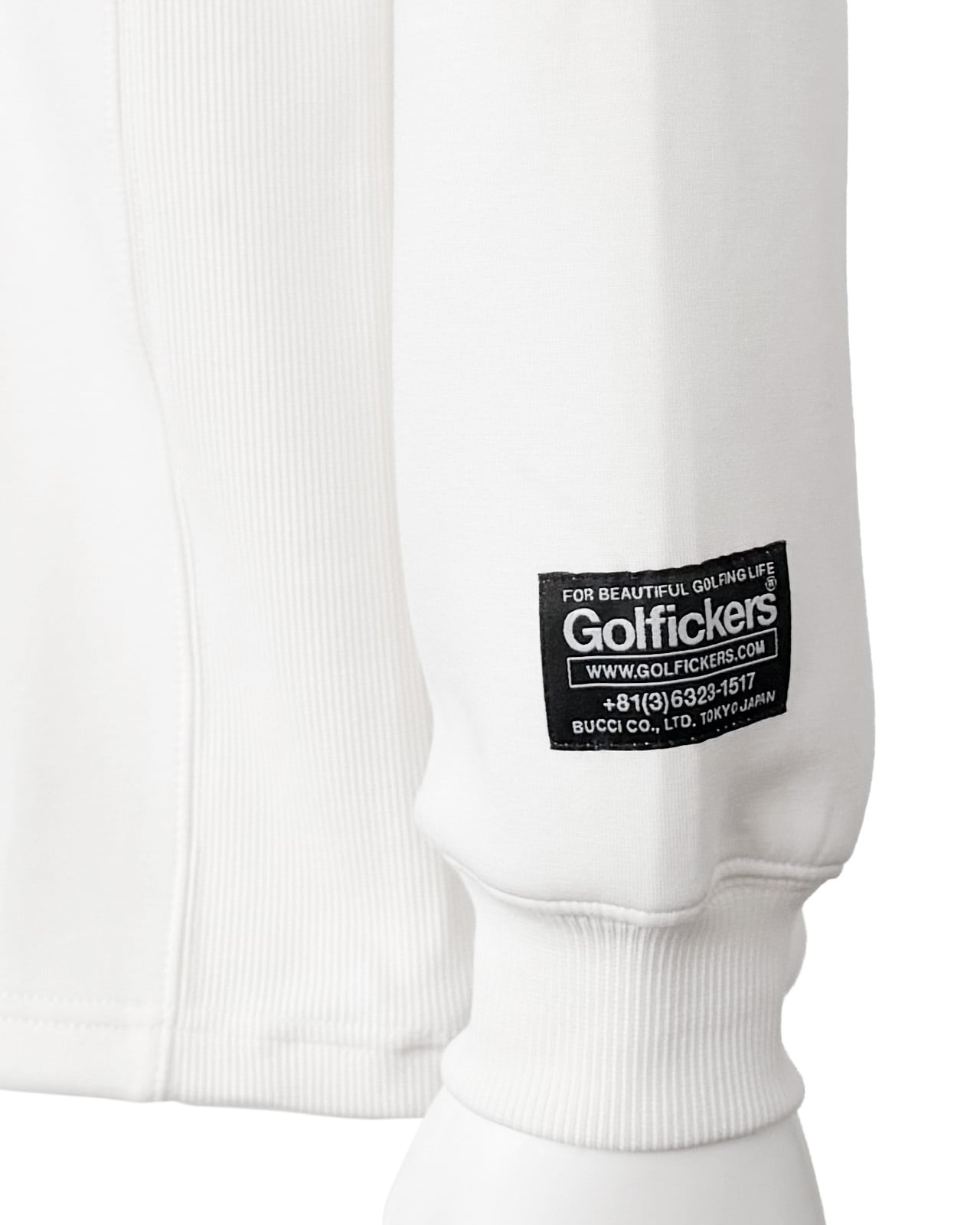 HOLE 604] Sports Mix Mock Neck -Off White- | Golfickers