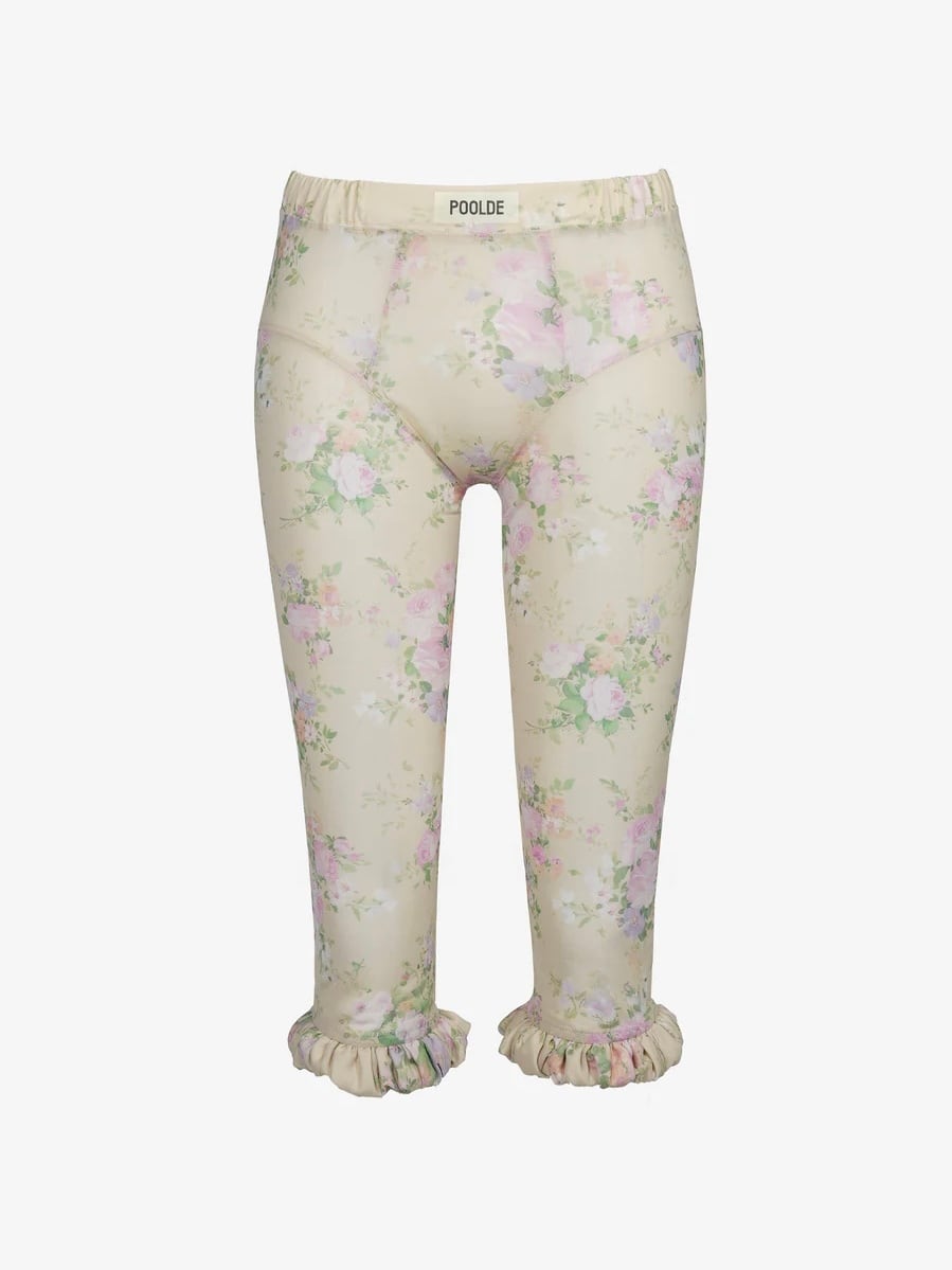26SS】POOLDE プールデ / AIR TRIM LEGGINGS BLOOM / レギンス | TRENT