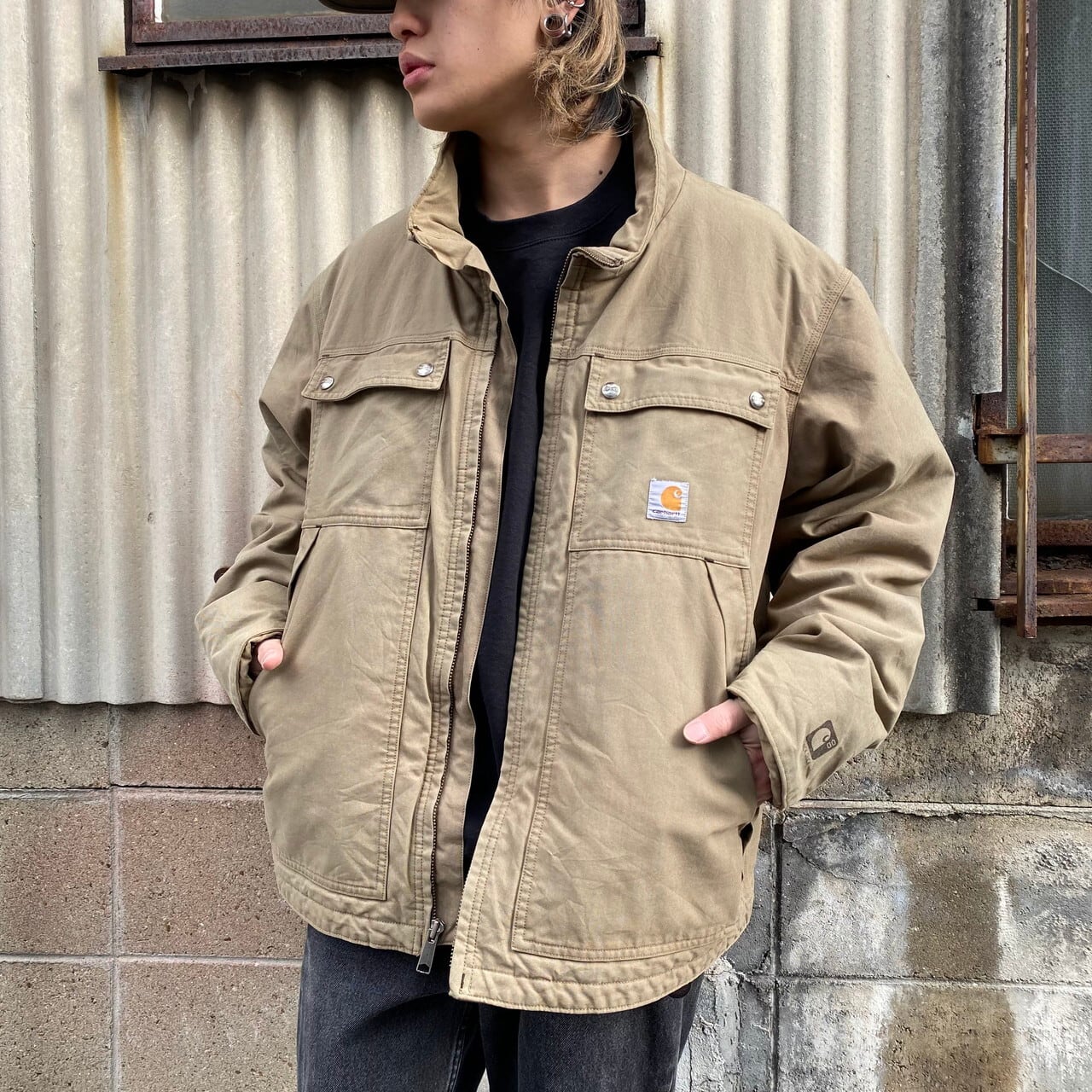 【人気モデル】US Carhartt quick duck ダックジャケット古着屋