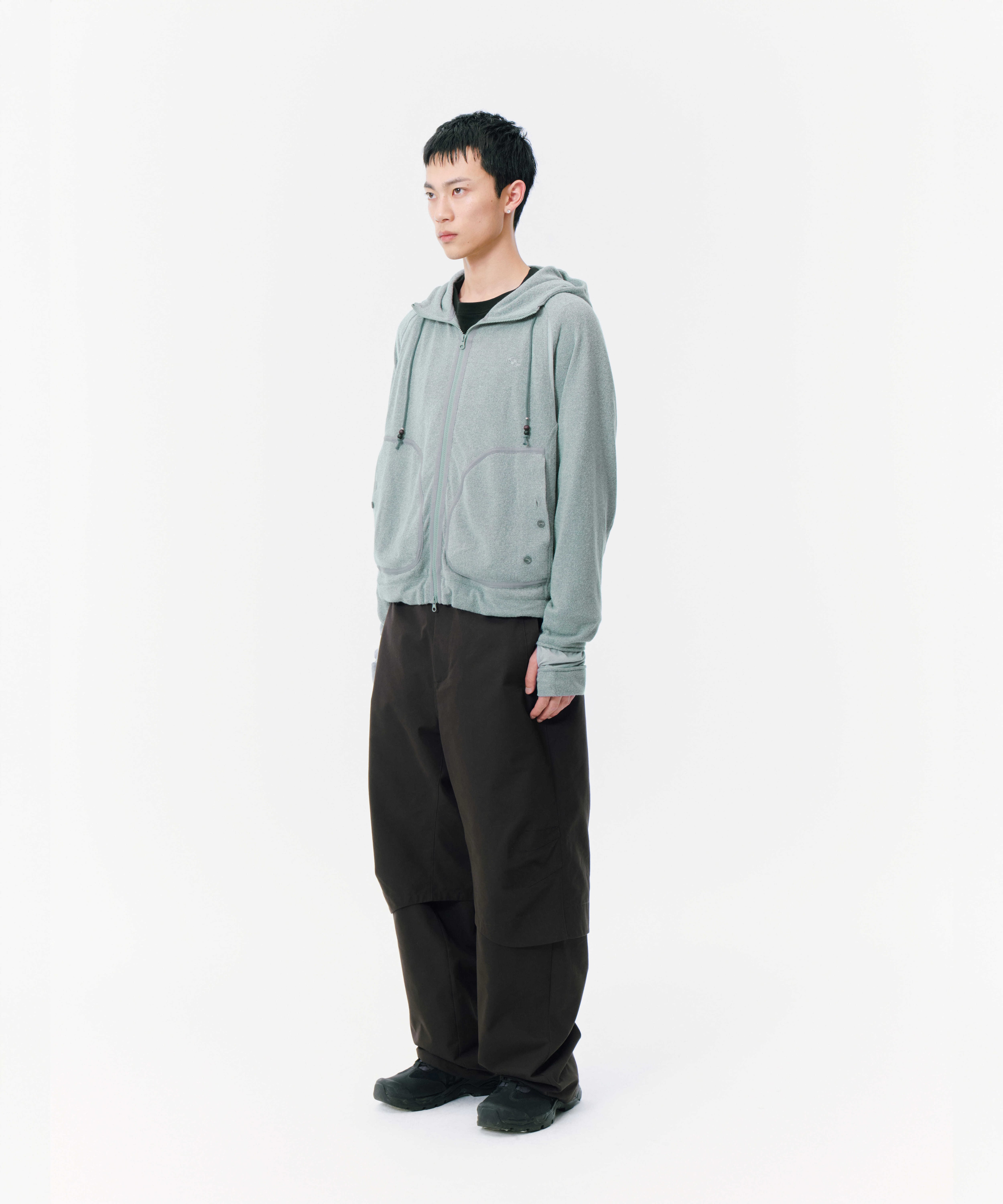 SAN SAN GEAR] KAPAS KNIT ZIP-UP [MINT] 正規品 韓国ブランド