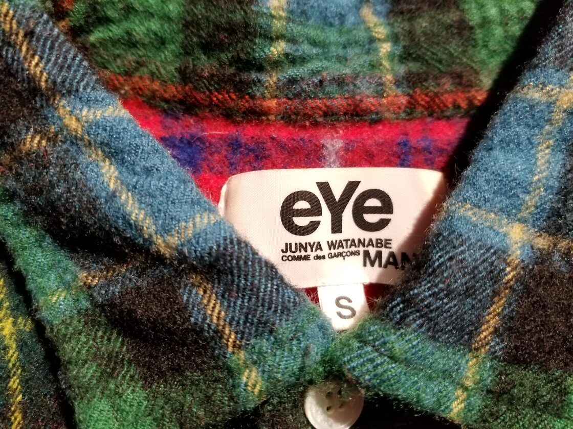 eYe JUNYA WATANABE MAN/コムデギャルソン 13AW ウール縮絨パッチ  