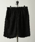 ATELANE fringe easy shorts (BLK) 24A-18080