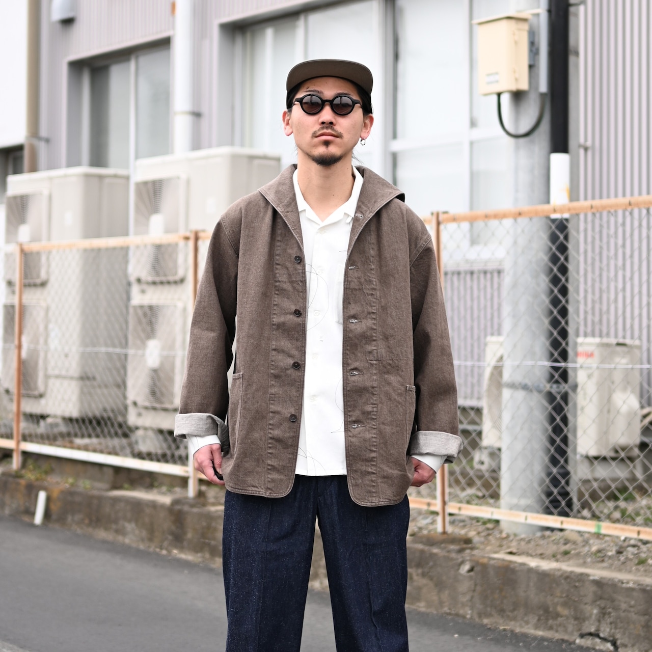 oldjoe新作BUTTON FRONT SAILOR JACKE