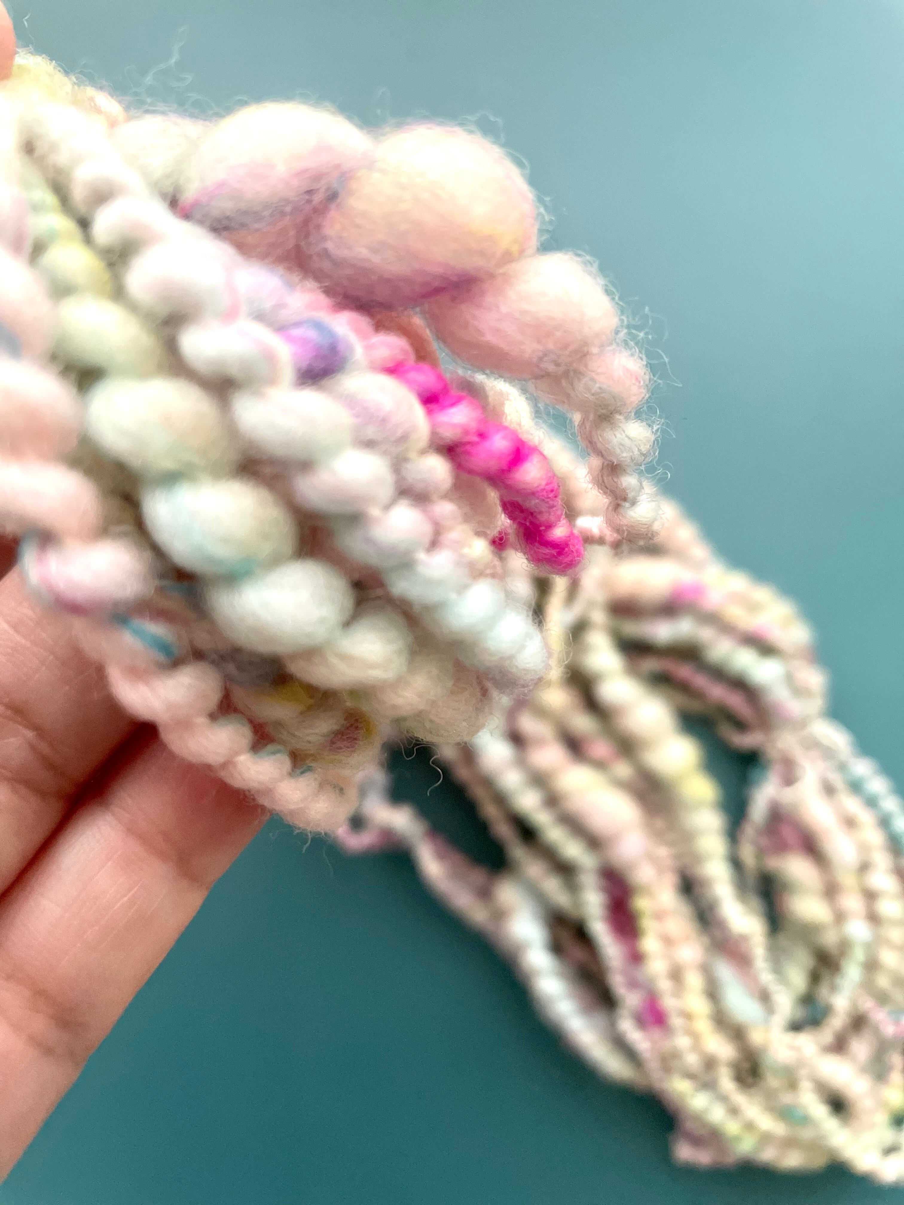 アートヤーン  手紡ぎ糸