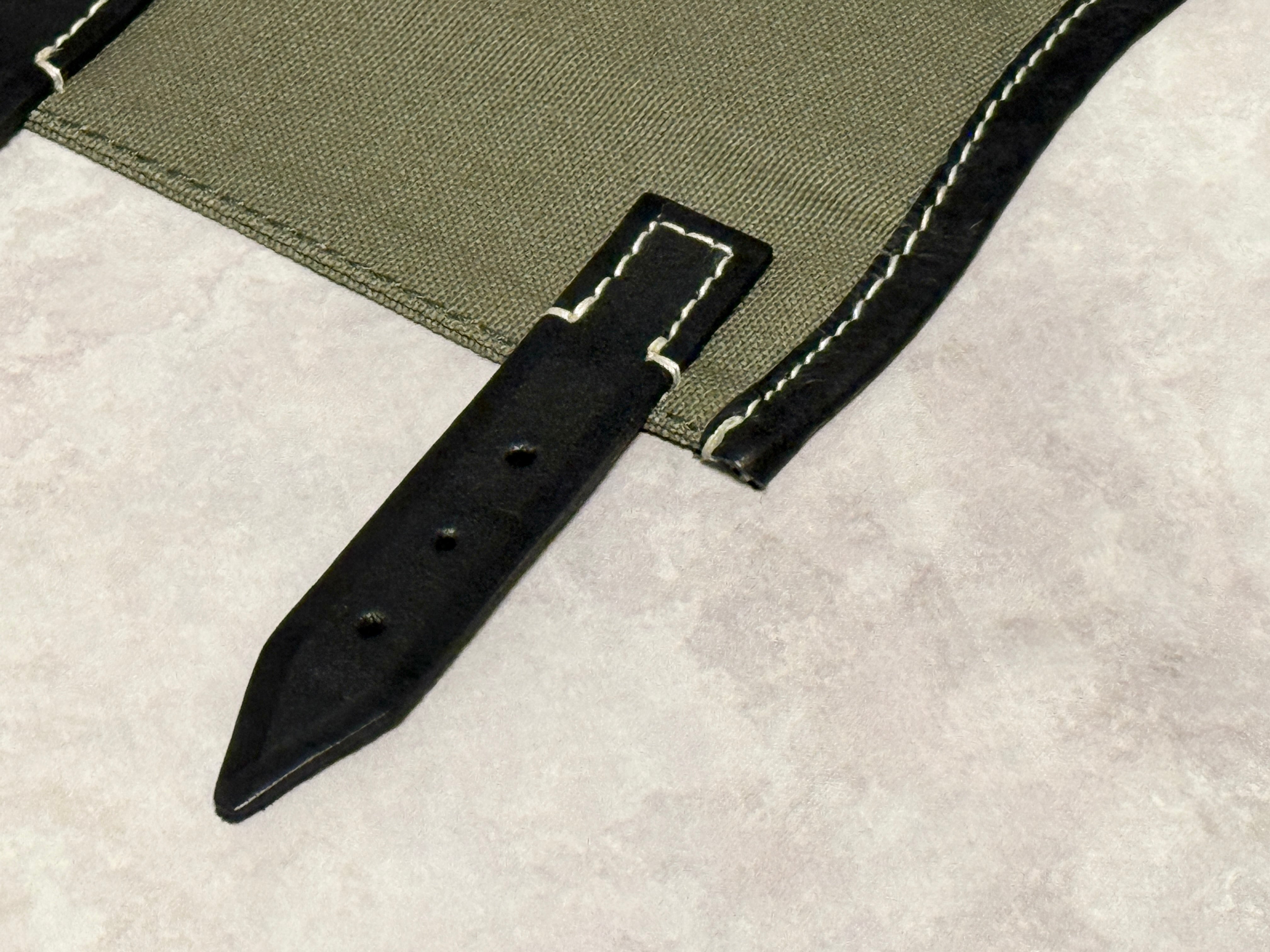 WWIIドイツ軍 初期型ガマシェン（ゲートル）黒革 | アイヘンバウム