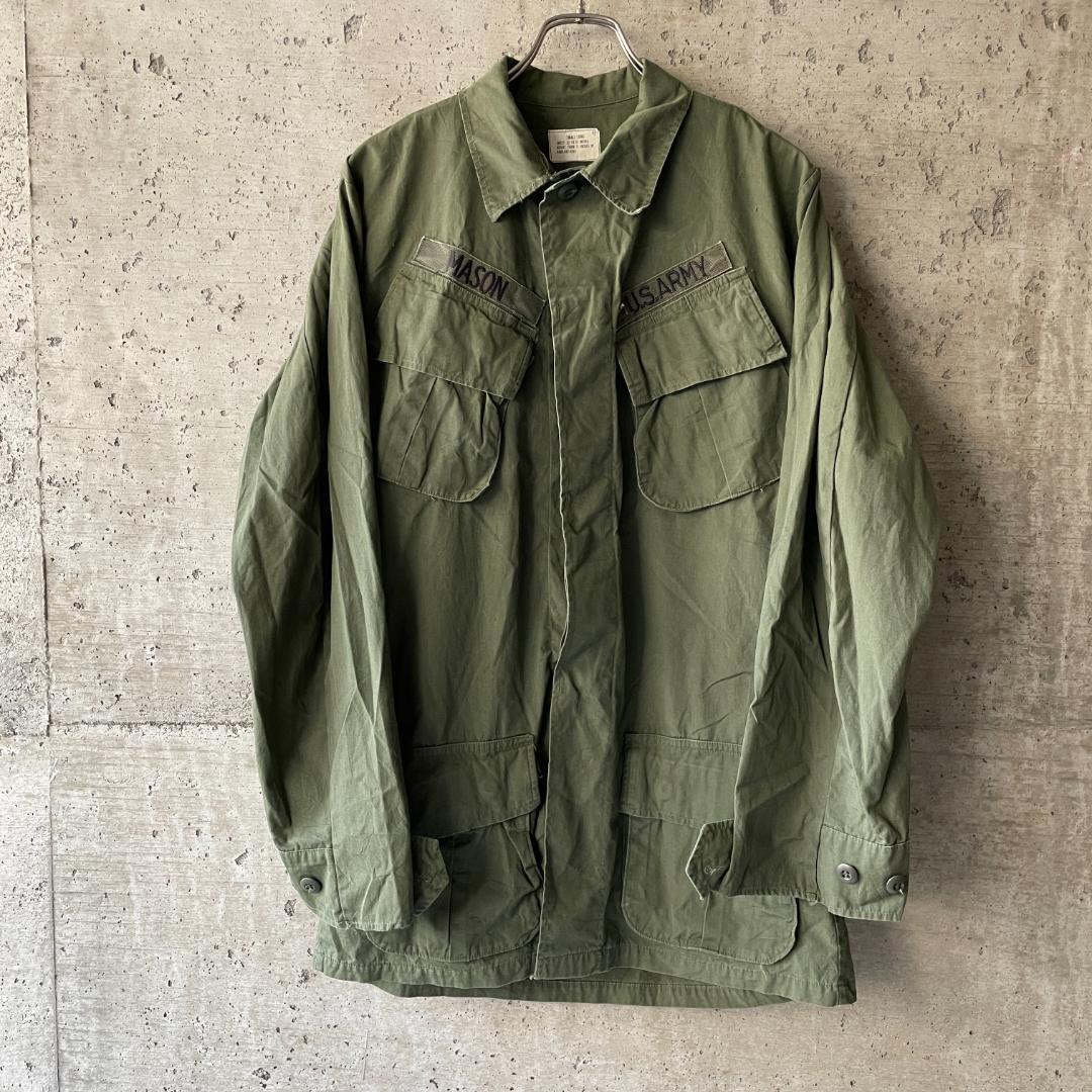 米軍 実物 US ARMY ジャングルファティーグ ジャケット S/L 3rd