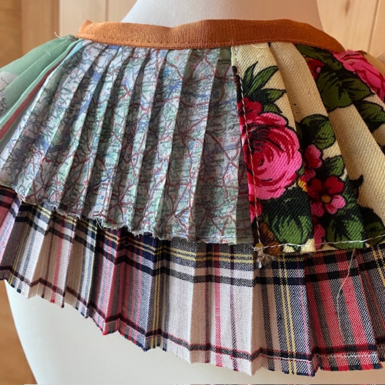yes!yes!非非：mix pleats collar