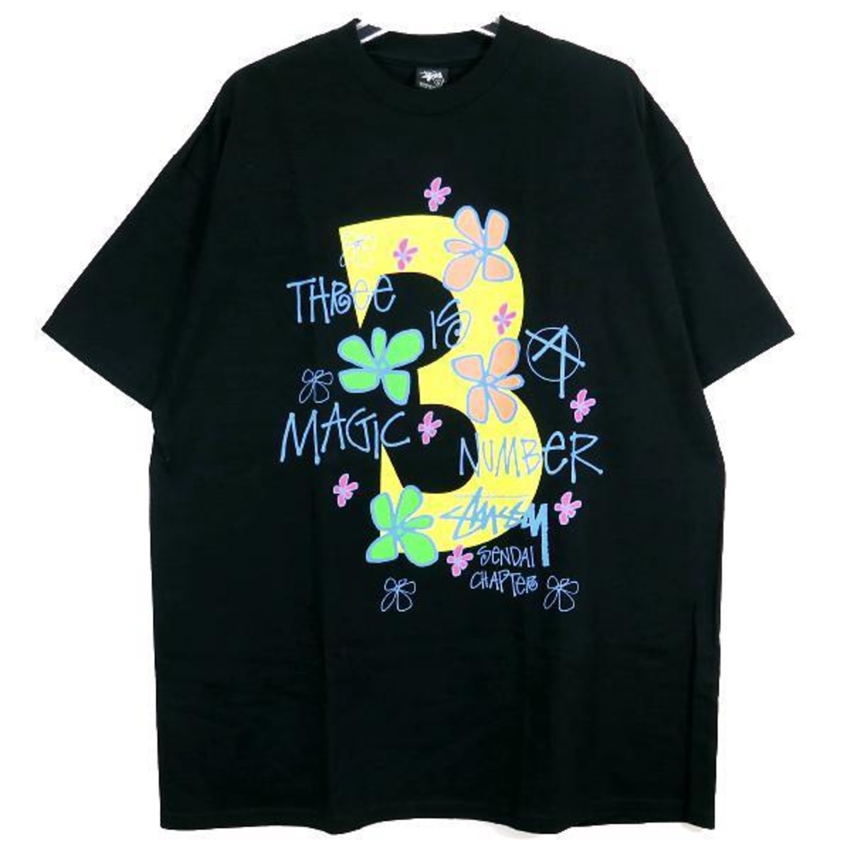 STUSSY SENDAI CHAPT 3RD ANNIVERSARY TEE サイズXL ステューシー 仙台 